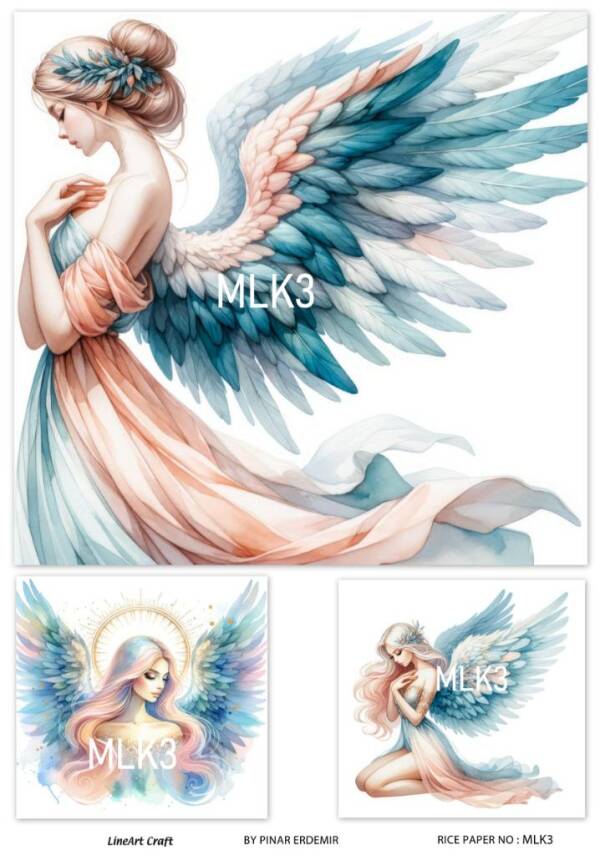 Melek Desenli Pirinç Dekopaj Model : MLK03 - 1