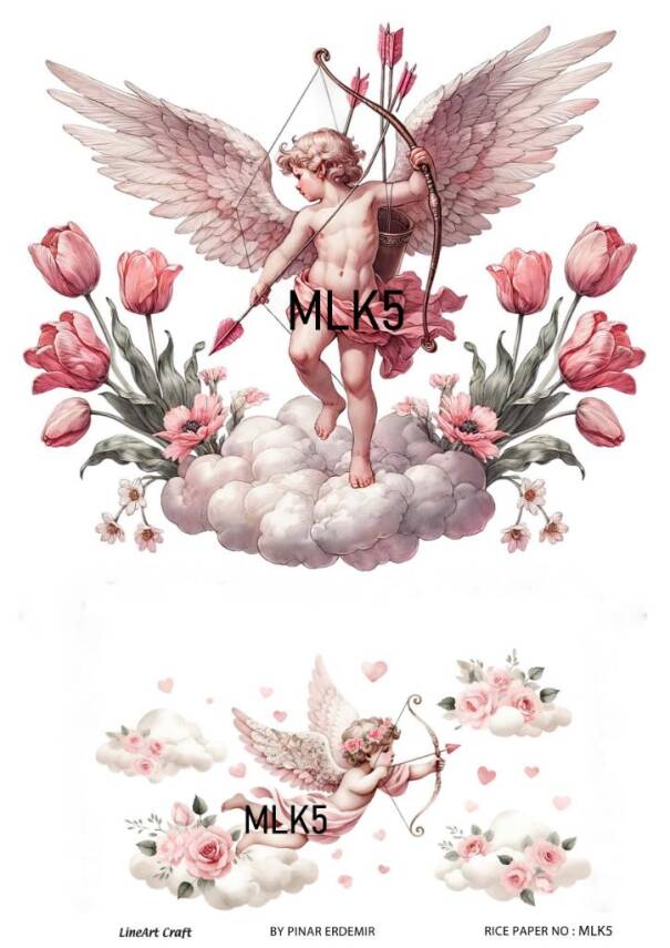 Melek Desenli Pirinç Dekopaj Model : MLK05 - 1