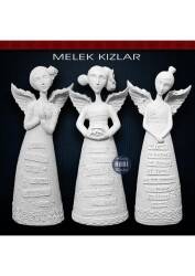 Melek Kız Model 3 (18x8 cm) Ham Polyester - Tual Hobi Sanat (1)