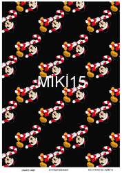 Mickey Mouse Desenli Pirinç Dekopaj Model : MİKİ15 - Line Art