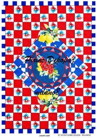 Milano Kareli Çiçek Desenli Pirinç Dekopaj Model : milano08 - 1