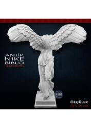 Mitolojik Antik Nike Heykeli (38x29 cm) Ham Polyester - Tual Hobi Sanat