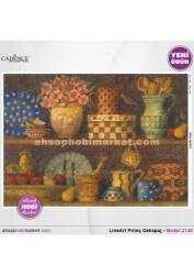 Mutfak Rafı Figürlü Pirinç Dekopaj Model : 3140 - Line Art