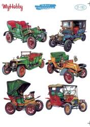 My Hobby Araba Desenli Sulu Transfer ST-193 - MyHobby