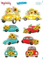 My Hobby Araba Desenli Sulu Transfer ST-335 - MyHobby
