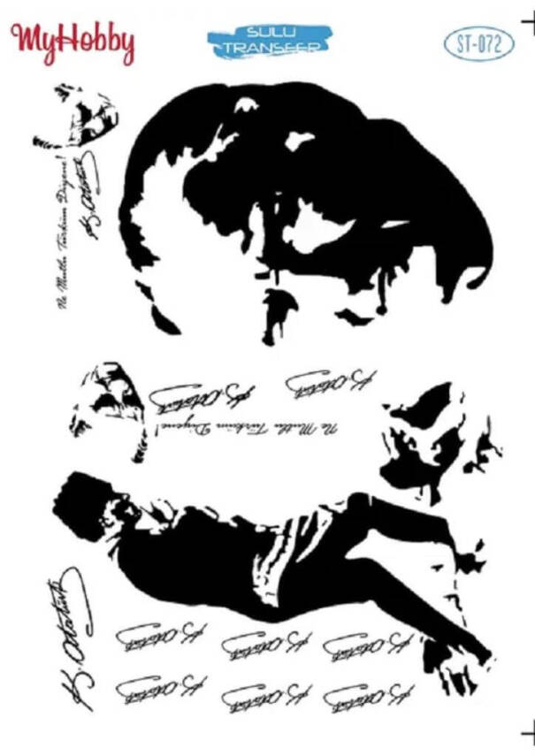 My Hobby Atatürk Desenli Sulu Transfer ST-072 - 1