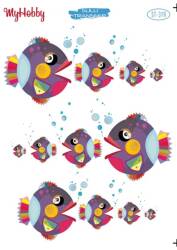 My Hobby Balık Desenli Sulu Transfer ST-319 - MyHobby