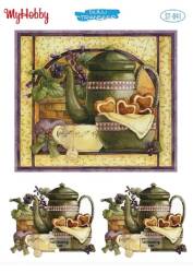 My Hobby Çay Kahve Desenli Sulu Transfer ST-041 - MyHobby