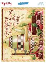 My Hobby Çay Kahve Desenli Sulu Transfer ST-318 - MyHobby