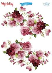 My Hobby Çiçek Desenli Sulu Transfer ST-016 - MyHobby