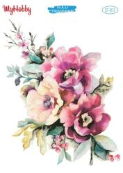 My Hobby Çiçek Desenli Sulu Transfer ST-017 - MyHobby