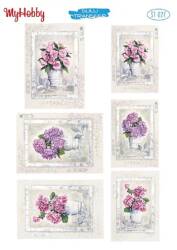 My Hobby Çiçek Desenli Sulu Transfer ST-027 - MyHobby