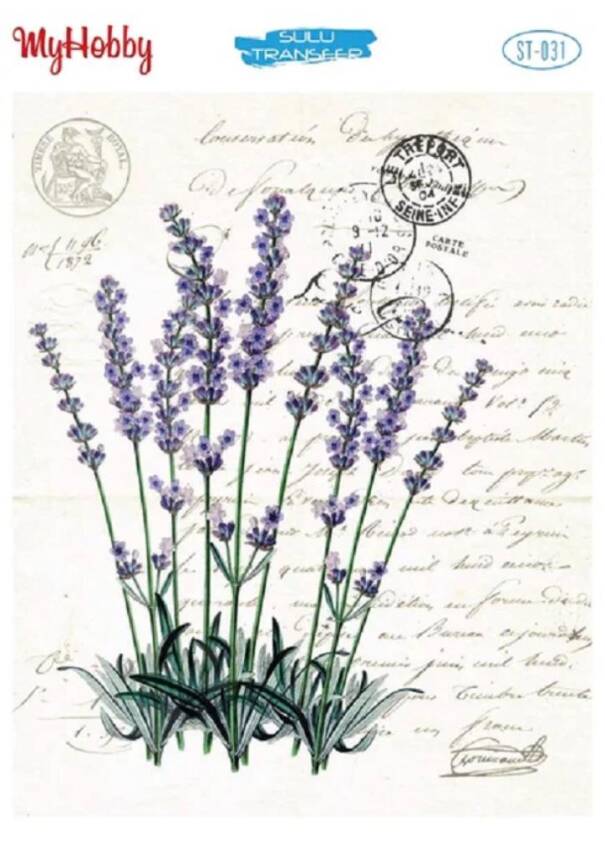My Hobby Çiçek Desenli Sulu Transfer ST-031 - 1