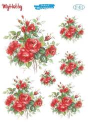 My Hobby Çiçek Desenli Sulu Transfer ST-073 - MyHobby