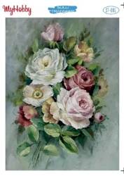My Hobby Çiçek Desenli Sulu Transfer ST-085 - MyHobby