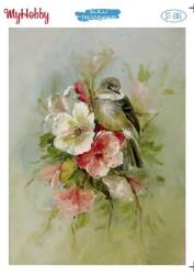 My Hobby Çiçek Desenli Sulu Transfer ST-086 - MyHobby