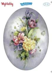 My Hobby Çiçek Desenli Sulu Transfer ST-101 - MyHobby