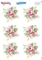 My Hobby Çiçek Desenli Sulu Transfer ST-106 - MyHobby