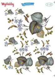 My Hobby Çiçek Desenli Sulu Transfer ST-120 - MyHobby