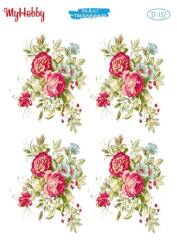 My Hobby Çiçek Desenli Sulu Transfer ST-157 - MyHobby