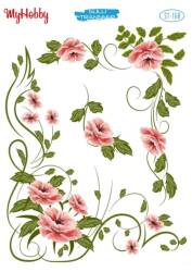 My Hobby Çiçek Desenli Sulu Transfer ST-168 - MyHobby