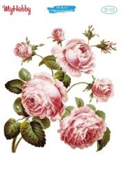 My Hobby Çiçek Desenli Sulu Transfer ST-171 - MyHobby