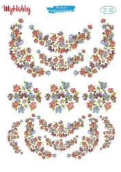 My Hobby Çiçek Desenli Sulu Transfer ST-182 - MyHobby