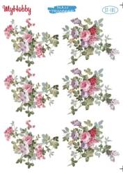 My Hobby Çiçek Desenli Sulu Transfer ST-185 - MyHobby