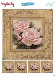 My Hobby Çiçek Desenli Sulu Transfer ST-195 - MyHobby