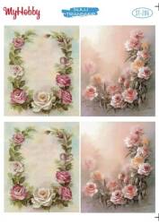 My Hobby Çiçek Desenli Sulu Transfer ST-206 - MyHobby