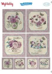 My Hobby Çiçek Desenli Sulu Transfer ST-210 - MyHobby