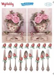 My Hobby Çiçek Desenli Sulu Transfer ST-223 - MyHobby