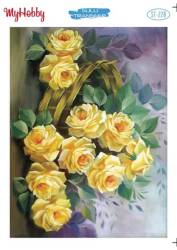 My Hobby Çiçek Desenli Sulu Transfer ST-228 - MyHobby