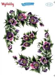 My Hobby Çiçek Desenli Sulu Transfer ST-231 - MyHobby
