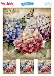 My Hobby Çiçek Desenli Sulu Transfer ST-271 - MyHobby