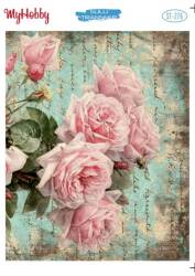 My Hobby Çiçek Desenli Sulu Transfer ST-276 - MyHobby