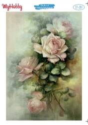My Hobby Çiçek Desenli Sulu Transfer ST-281 - MyHobby