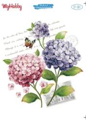 My Hobby Çiçek Desenli Sulu Transfer ST-307 - MyHobby