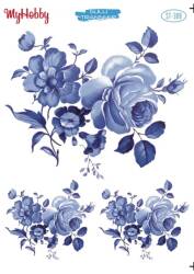 My Hobby Çiçek Desenli Sulu Transfer ST-308 - MyHobby