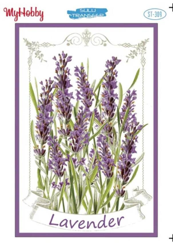 My Hobby Çiçek Desenli Sulu Transfer ST-309 - 1