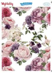 My Hobby Çiçek Desenli Sulu Transfer ST-312 - MyHobby