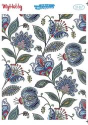 My Hobby Çiçek Desenli Sulu Transfer ST-317 - MyHobby