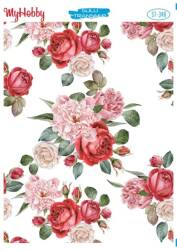 My Hobby Çiçek Desenli Sulu Transfer ST-348 - MyHobby