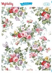 My Hobby Çiçek Desenli Sulu Transfer ST-363 - MyHobby