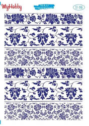 My Hobby Çiçek Desenli Sulu Transfer ST-396 - MyHobby