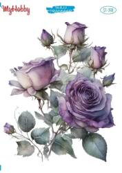 My Hobby Çiçek Desenli Sulu Transfer ST-398 - MyHobby
