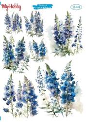 My Hobby Çiçek Desenli Sulu Transfer ST-449 - MyHobby