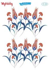 My Hobby Çini Desenli Sulu Transfer ST-244 - MyHobby