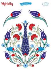 My Hobby Çini Desenli Sulu Transfer ST-251 - MyHobby