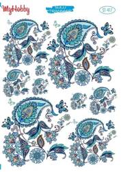 My Hobby Çini Desenli Sulu Transfer ST-417 - MyHobby